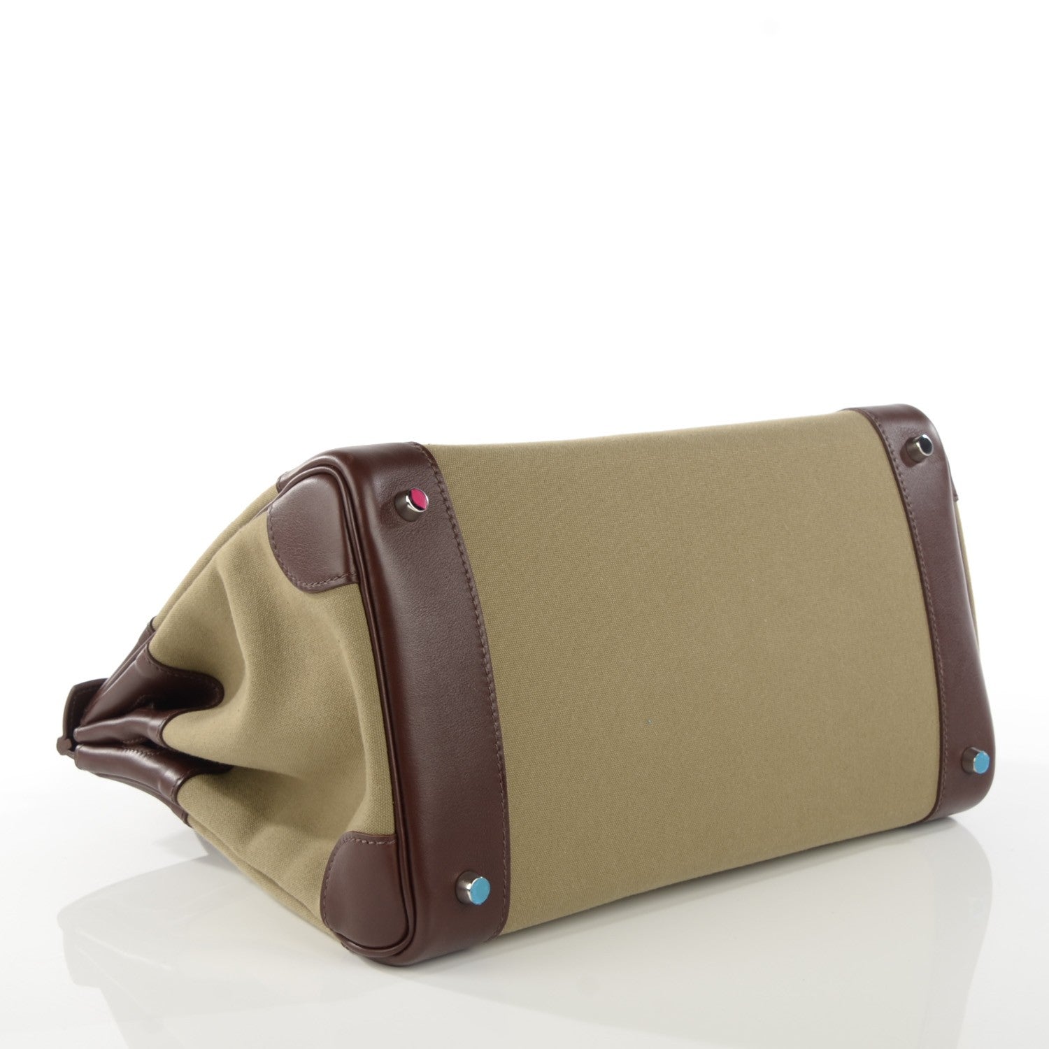 Hermes Toile Swift Birkin 35 Chocolate 5 of 25