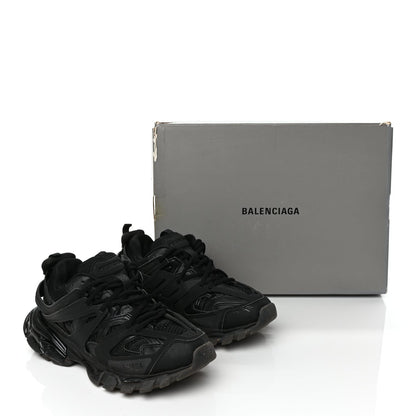 Balenciaga Mesh Nylon Track Sneakers 39 Black 1 of 4