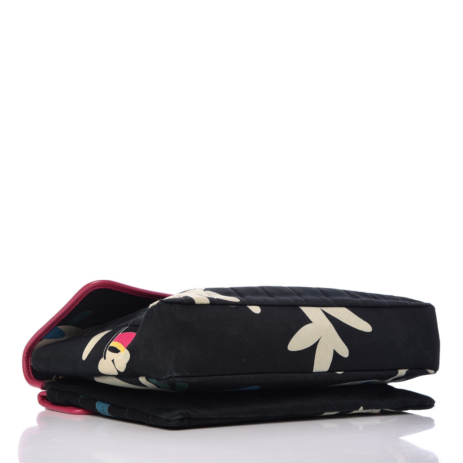 Chanel Canvas Chocolate Bar Quilted Flap Multicolor 4 of 13