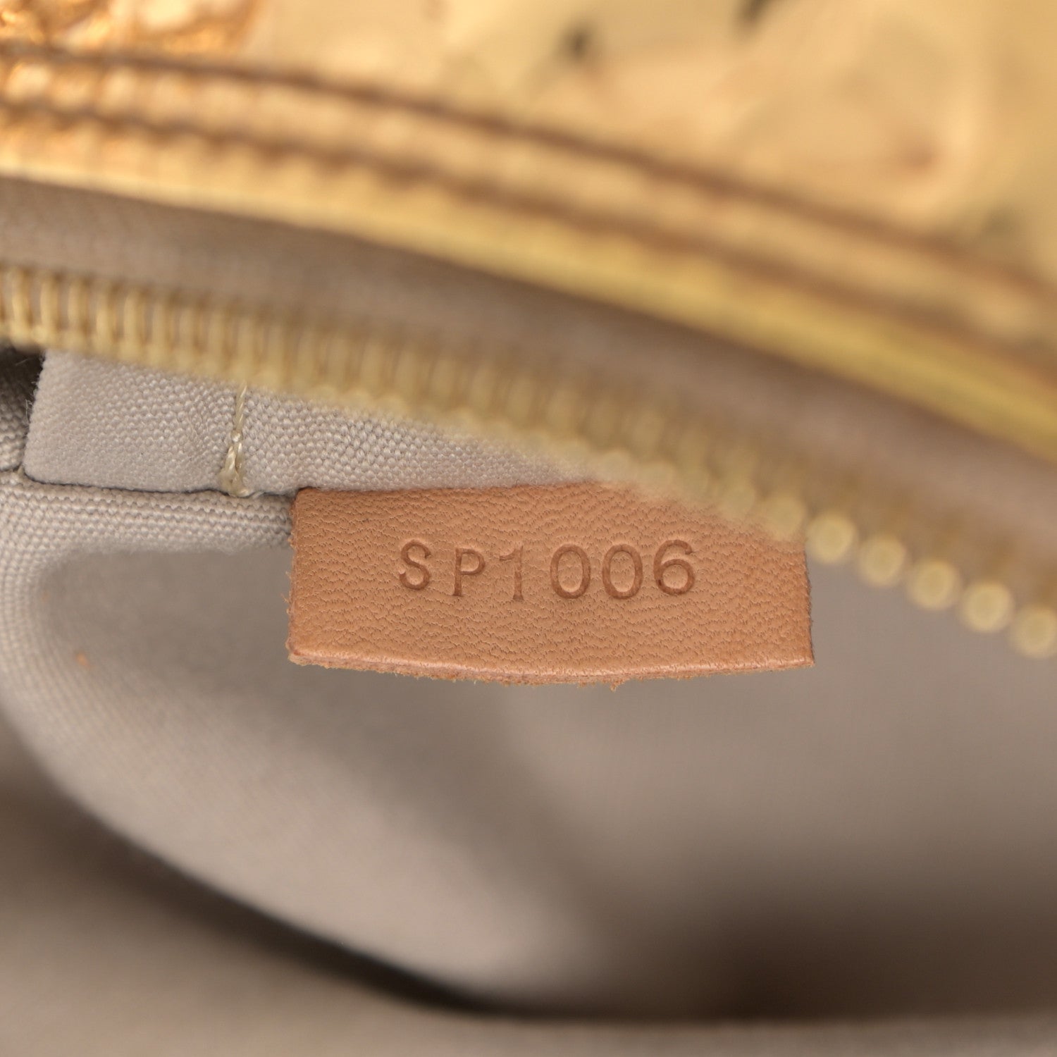 Louis Vuitton Monogram Miroir Speedy 35 Gold 7 of 14