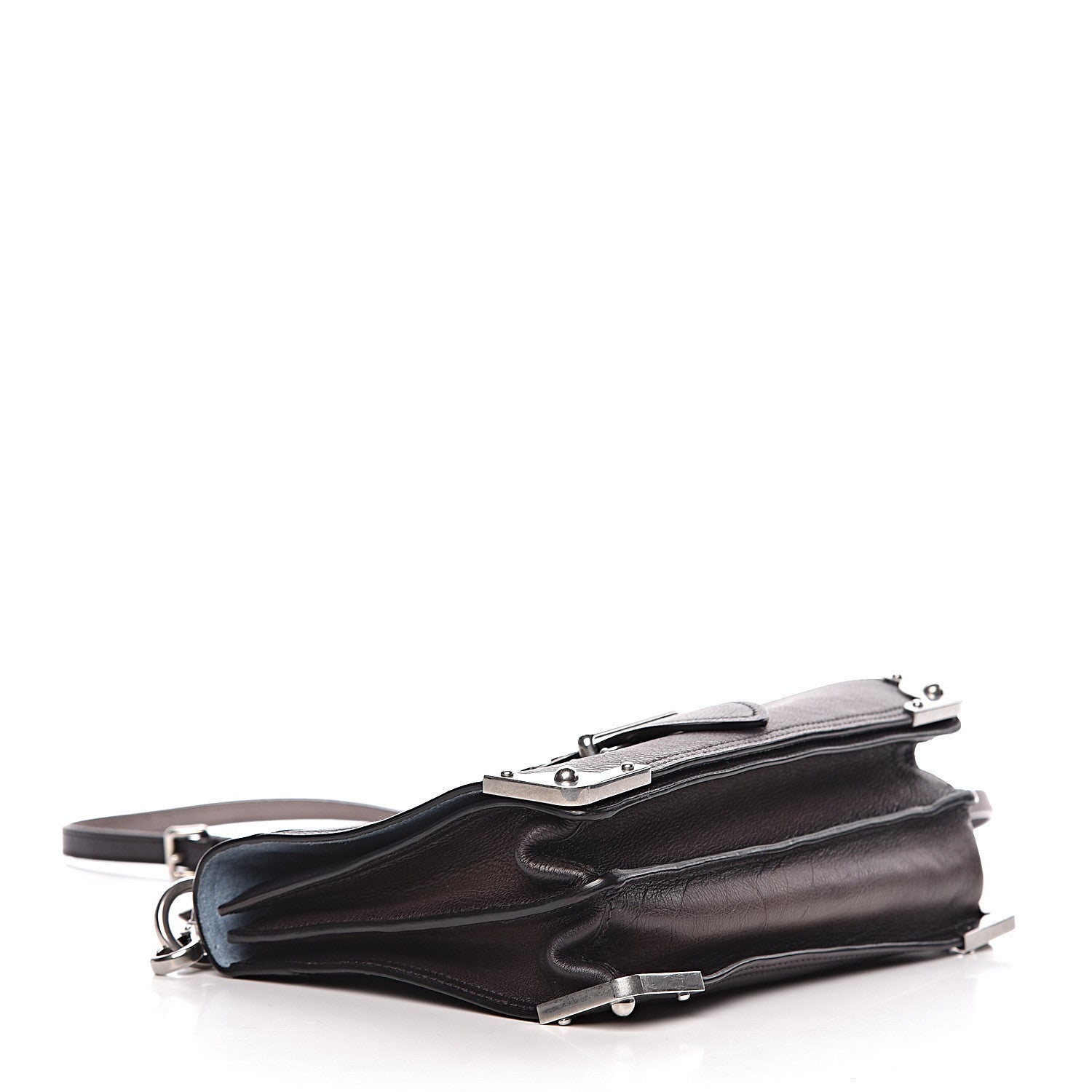 Prada Glace Calfskin Sfumata Cahier Bag Argilla Astrale 4 of 20