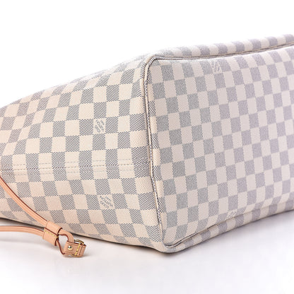 Louis Vuitton Damier Azur Neo Neverfull GM Rose Ballerine 9 of 11