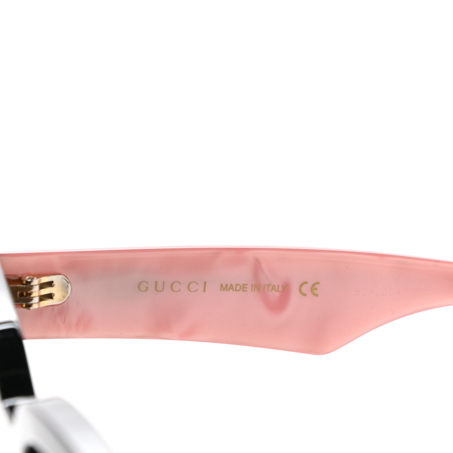 Rectangle 52mm Frame Sunglasses GG0998/S Black Pink
