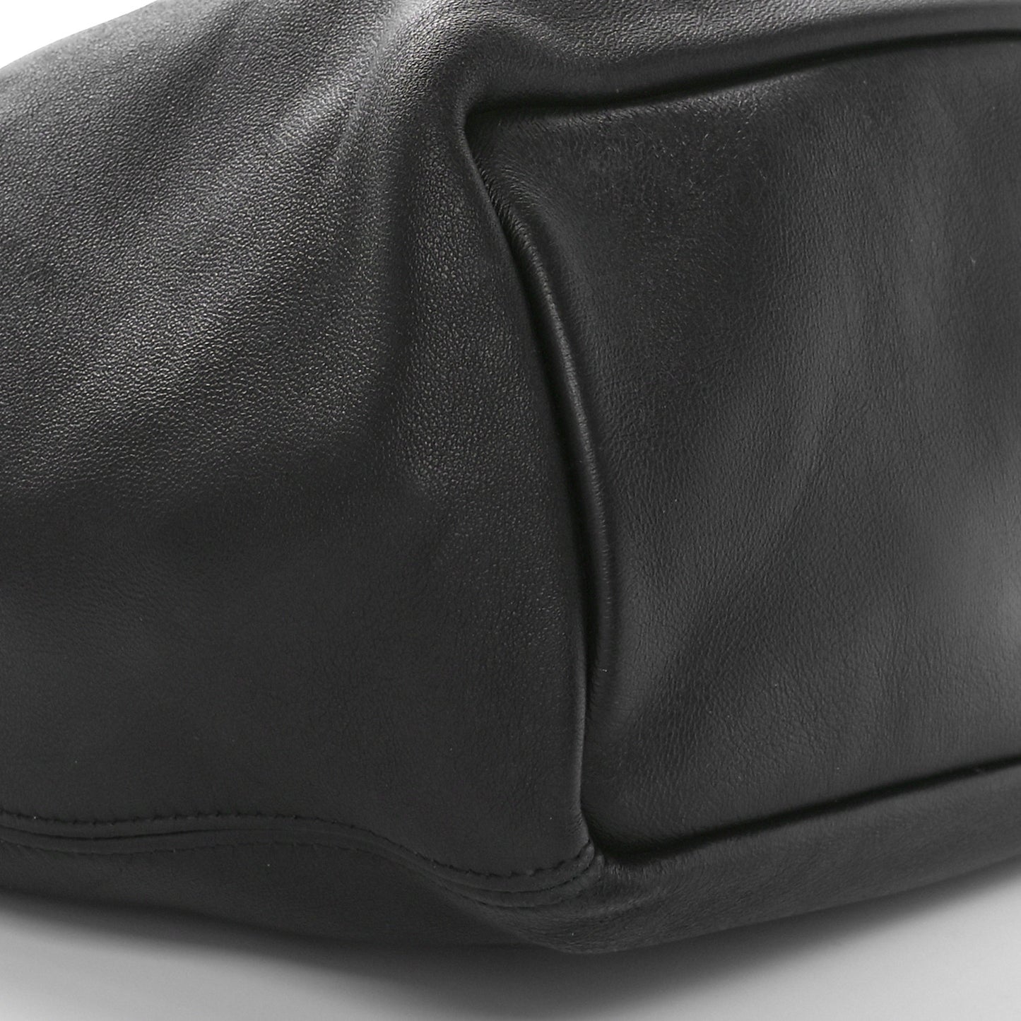 Nappa Small Squeeze Bag Black