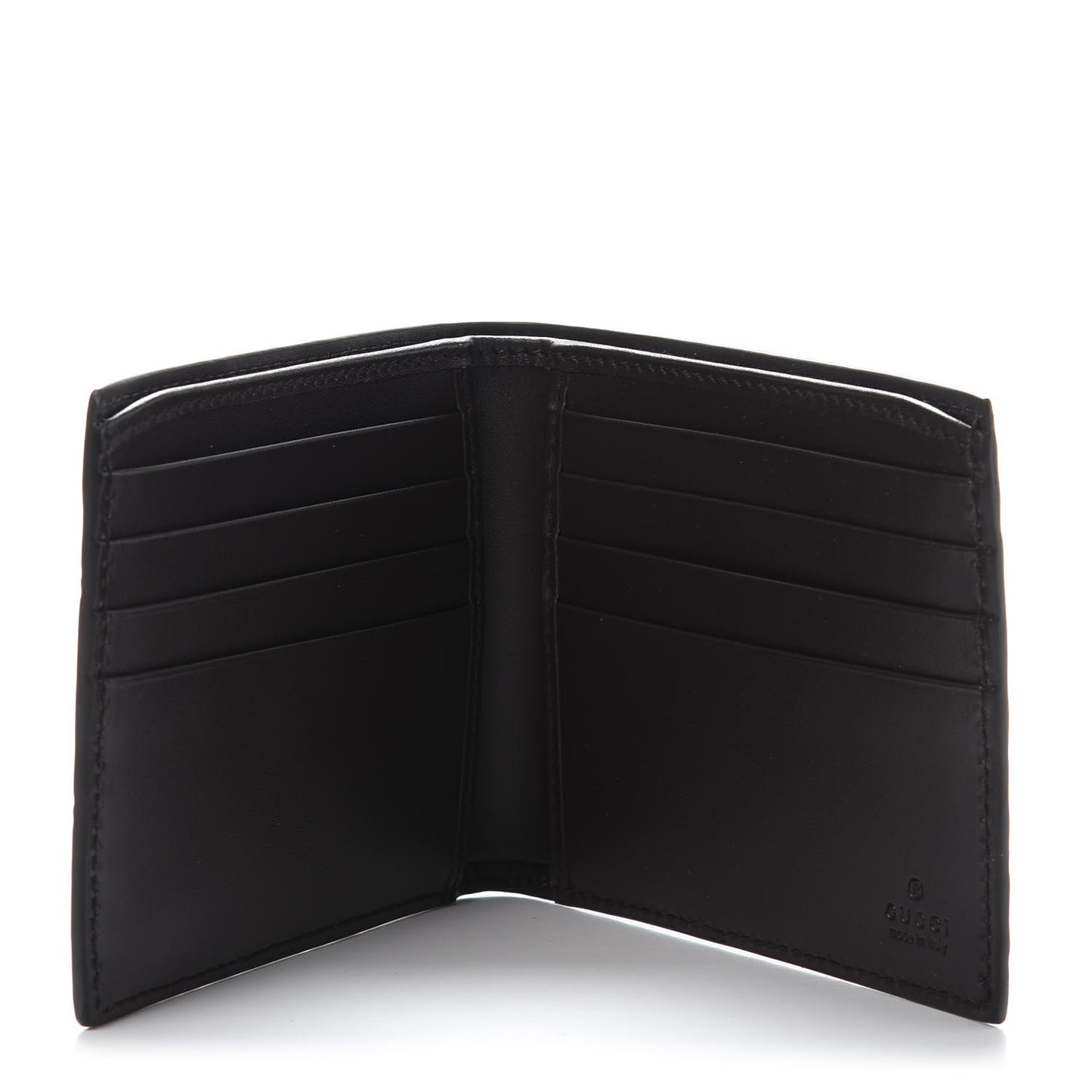 Guccissima Signature Dorian Bi-Fold Wallet Cocoa