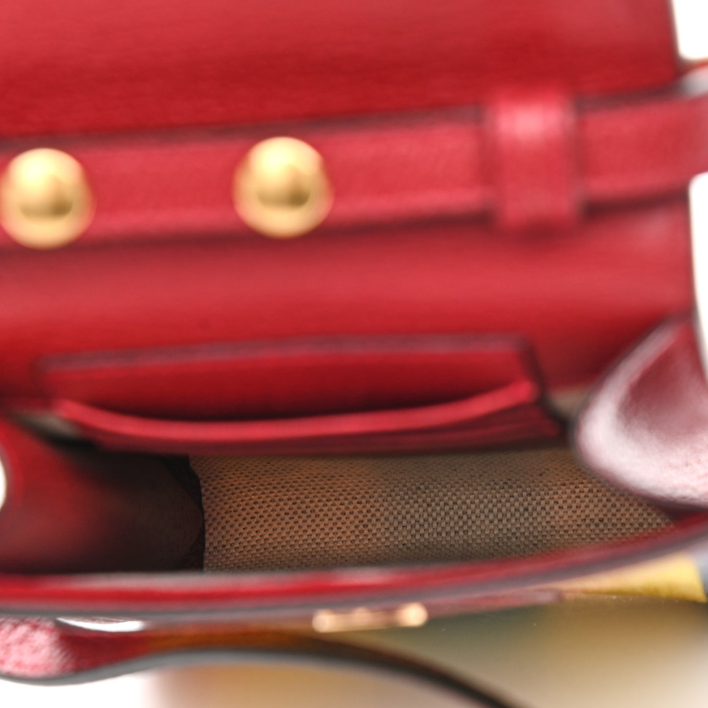 Canvas Marley Stripe Script Logo Mini Gucci 100 Crossbody Bag Red
