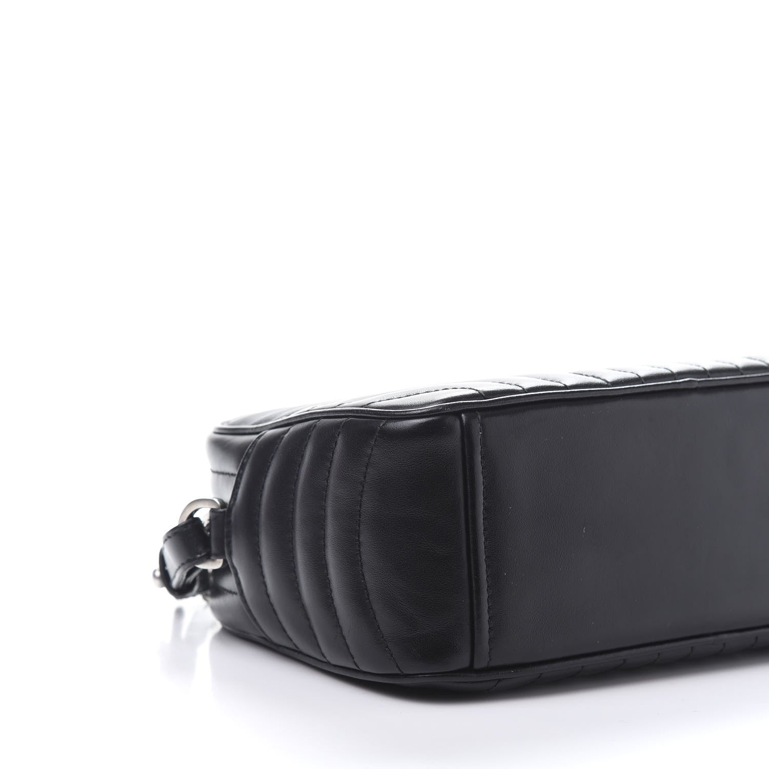 Prada Soft Calfskin Diagramme Crossbody Bag Black 7 of 12