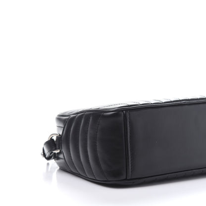Prada Soft Calfskin Diagramme Crossbody Bag Black 7 of 12