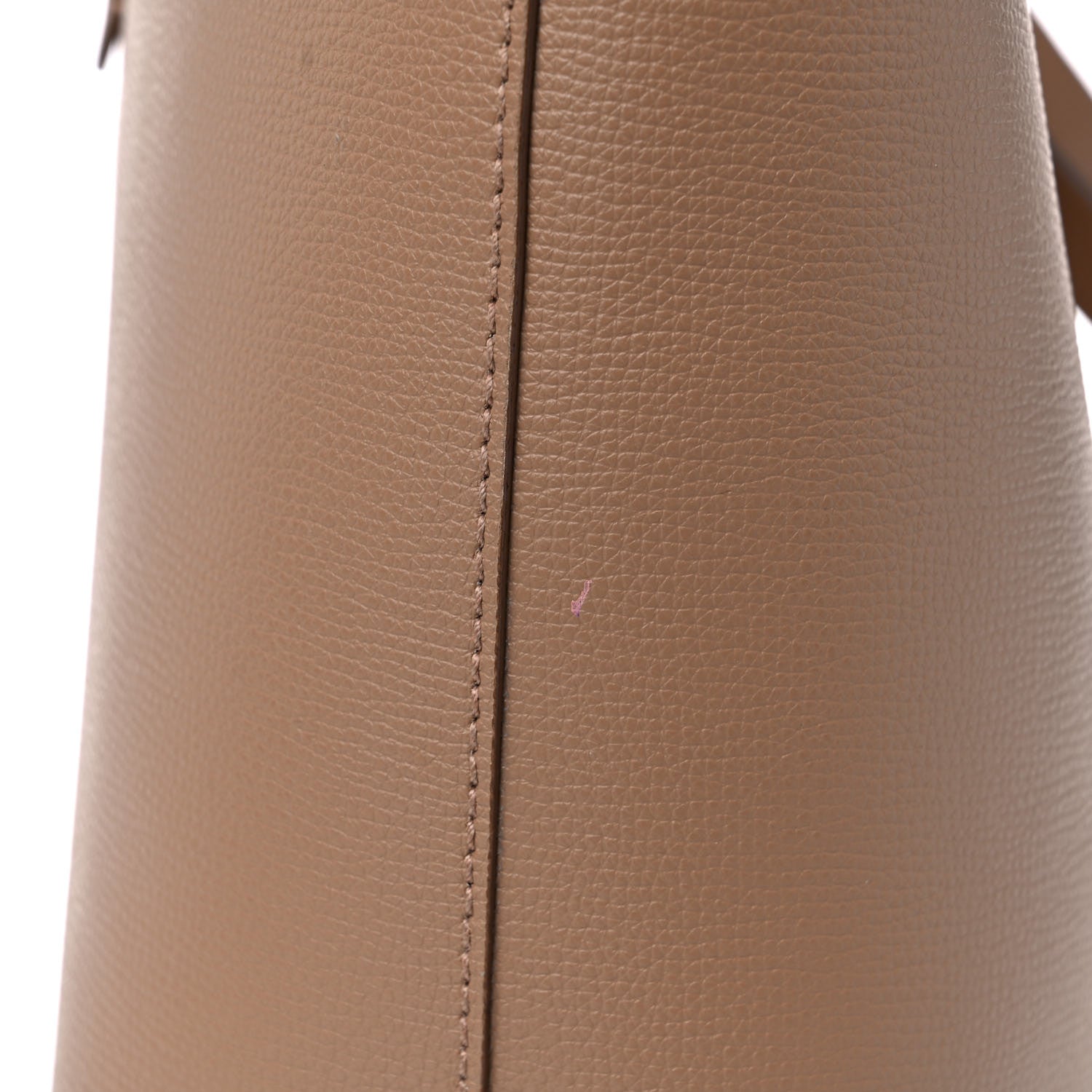 Burberry Calfskin TB Motif Embossed Medium Tote Camel 13 of 17