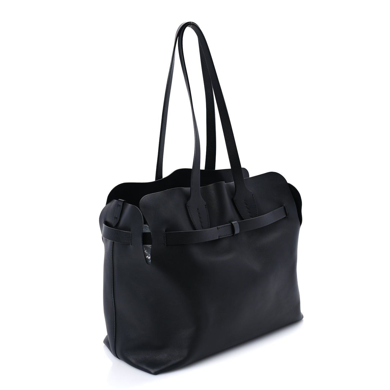 Burberry Soft Calfskin Medium Belt Bag  Black 2 of 8
