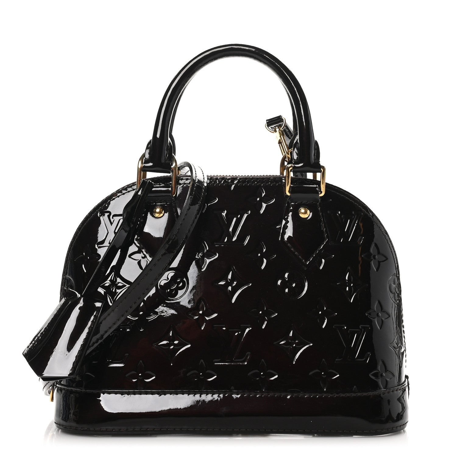 Louis Vuitton Vernis Alma BB Amarante 1 of 7