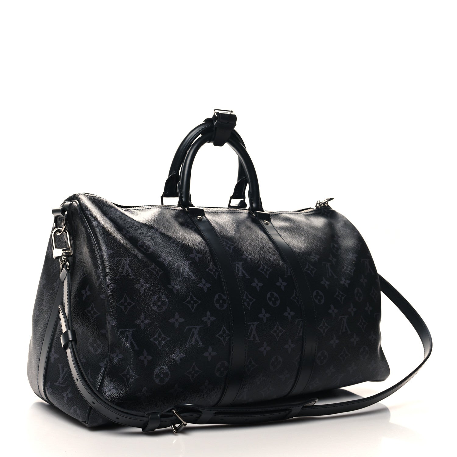Louis Vuitton Monogram Eclipse Keepall Bandouliere 45 2 of 10