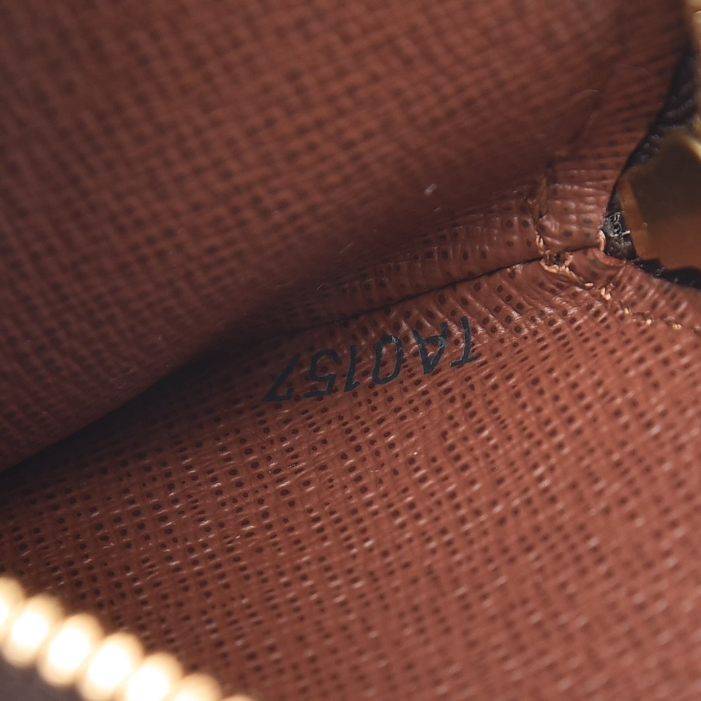 Monogram Round Coin Purse