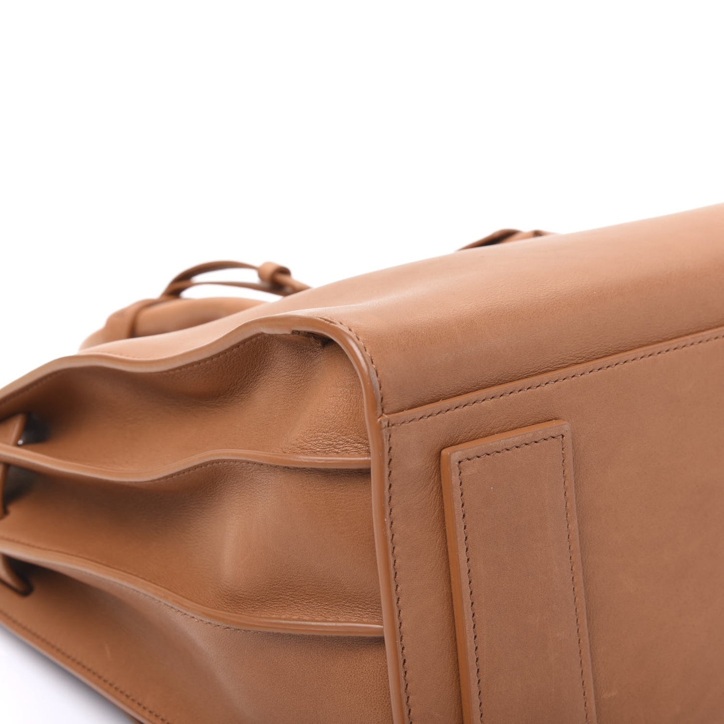 Smooth Calfskin Small Supple Sac De Jour Tan