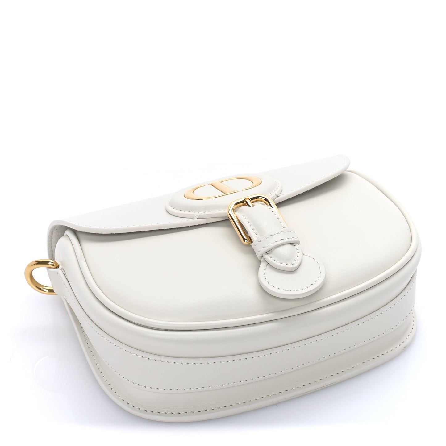 Box Calfskin Small Bobby Flap Latte