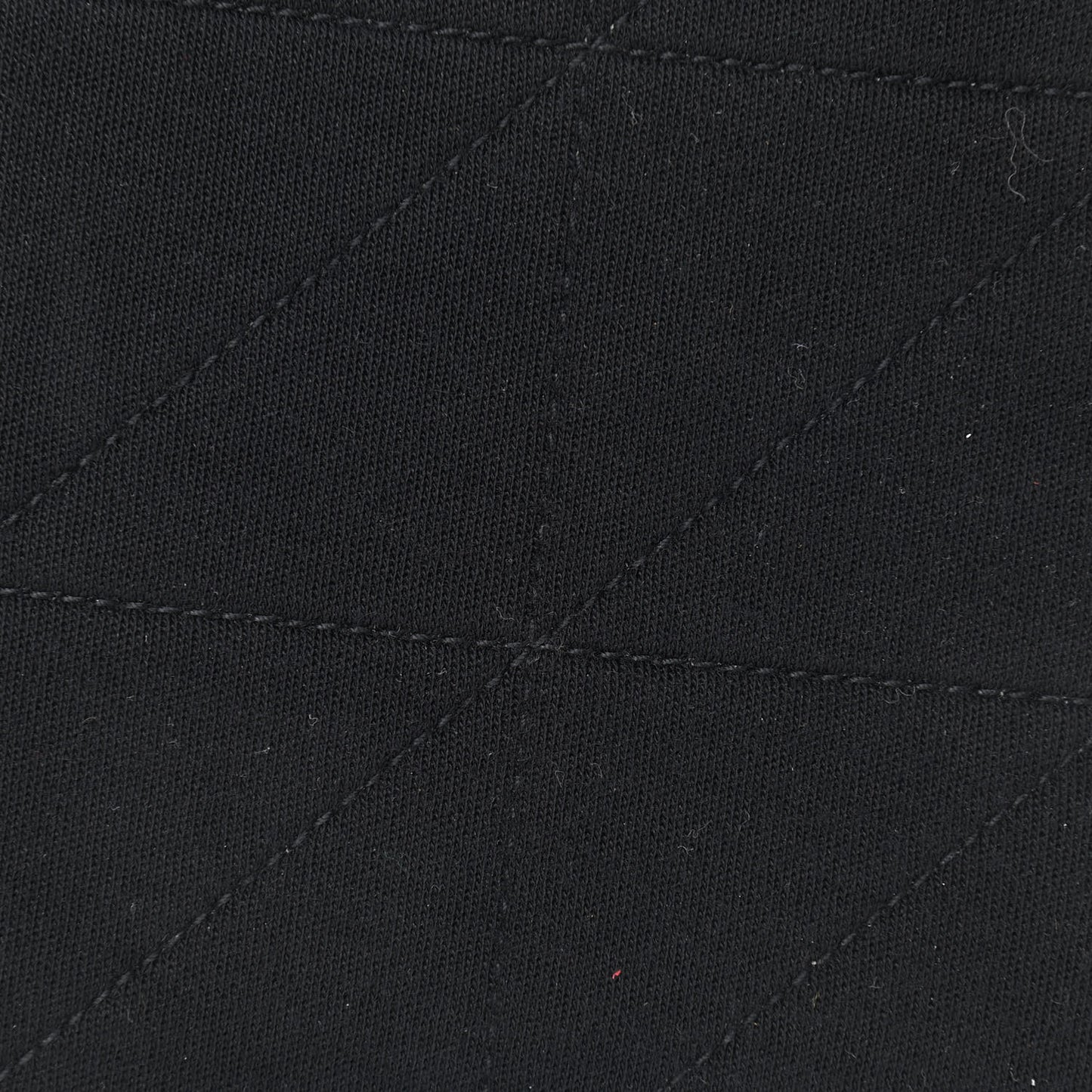 Jersey Wool Patchwork Monogram Medium Jamie Baguette Black