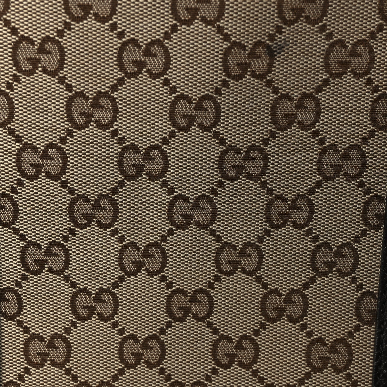 Gucci Monogram Dollar Calfskin Large Boston Duffle Bag Beige Ebony Testa di Moro Marrone Scuro 7 of 9