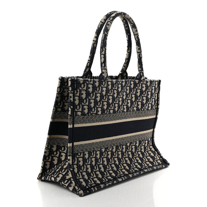 Christian Dior Oblique Medium Book Tote Blue Multicolor 3 of 7
