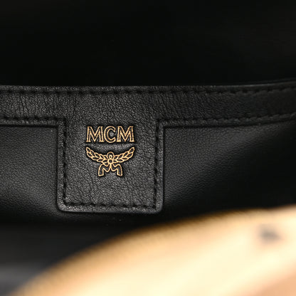 MCM Visetos Side Stud Mini Stark Backpack Beige 6 of 18