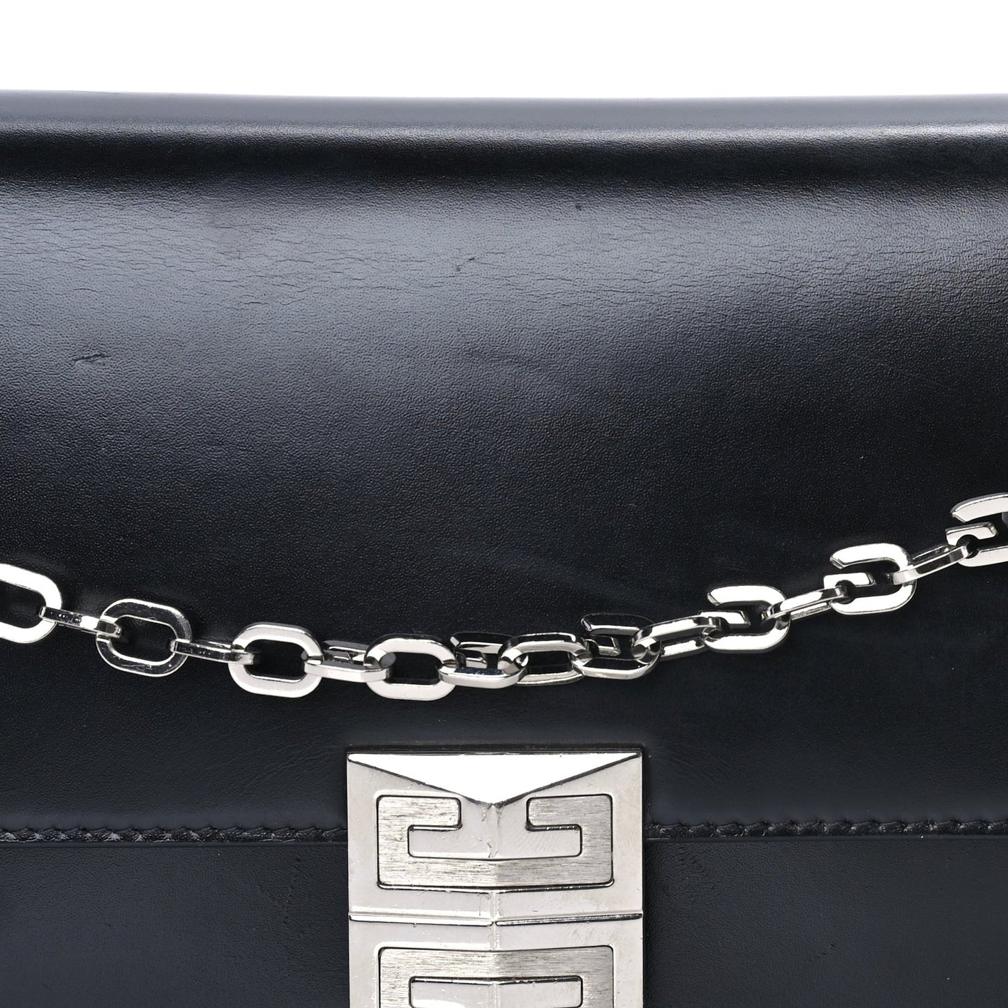 Calfskin Small 4G Chain Shoulder Bag  Black