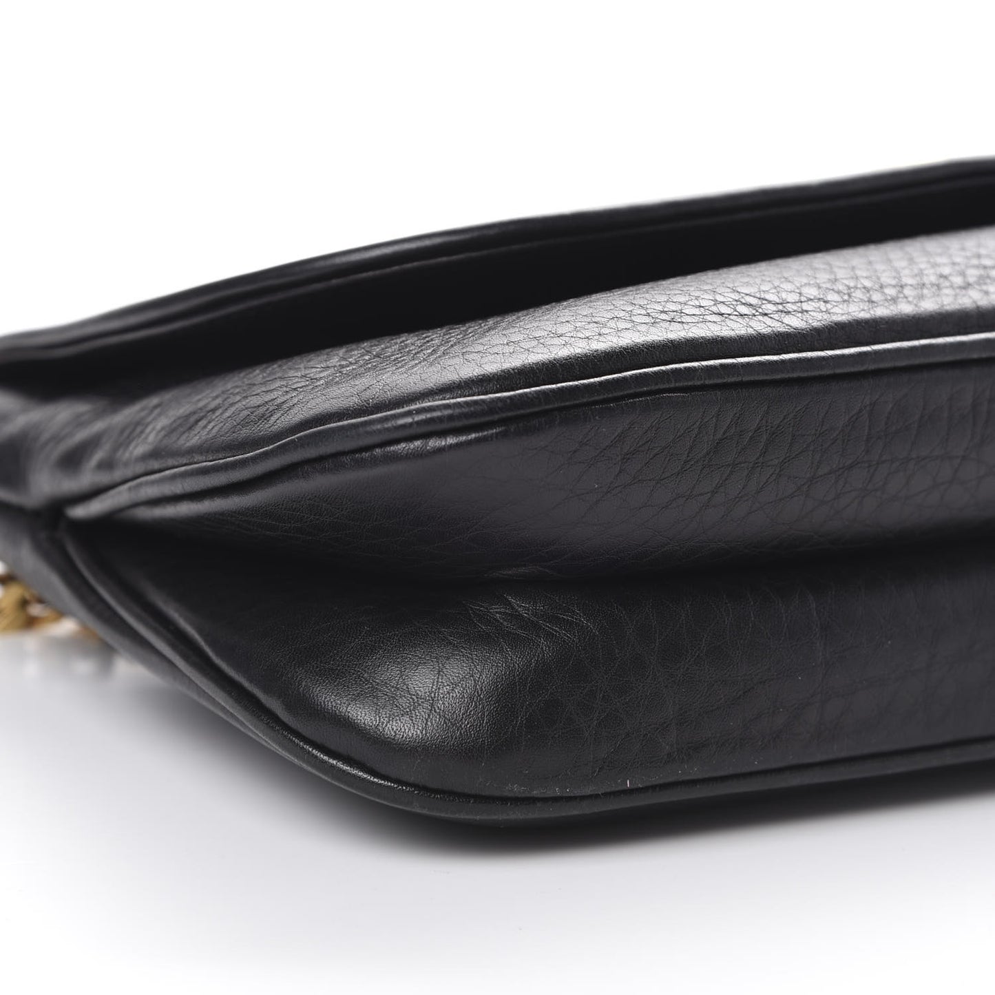 Calfskin Medium 1973 Chain Shoulder Bag Black
