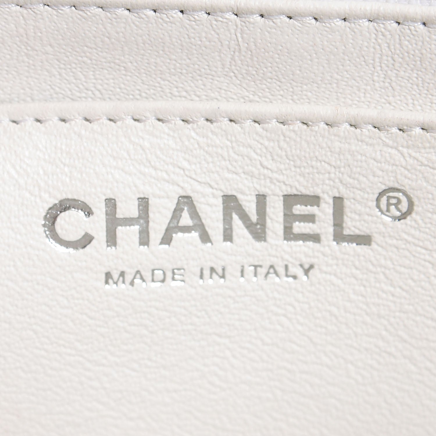 Chanel Caviar Quilted Jumbo Single Flap White 7 of 8