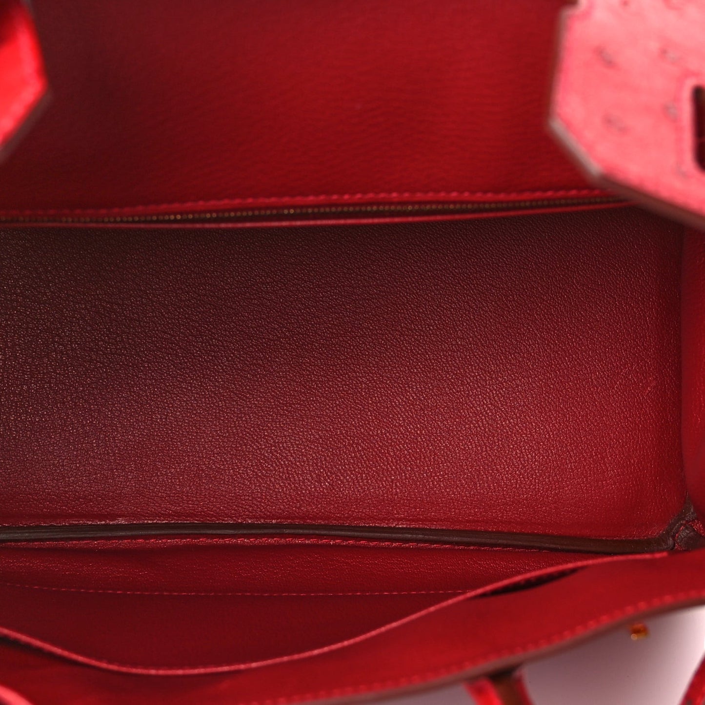 Deposit -  Ostrich Birkin 30 Rouge Vif