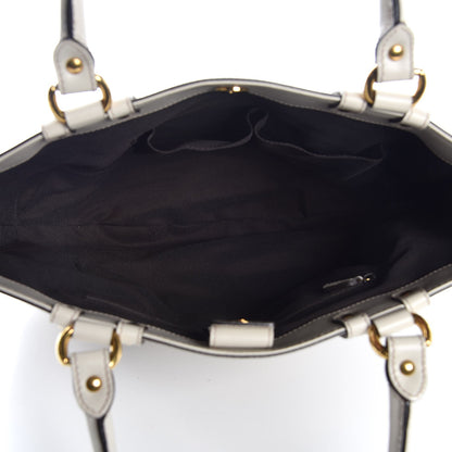 Gucci Monogram Medium Scarlett Studded Tote Off White 5 of 7