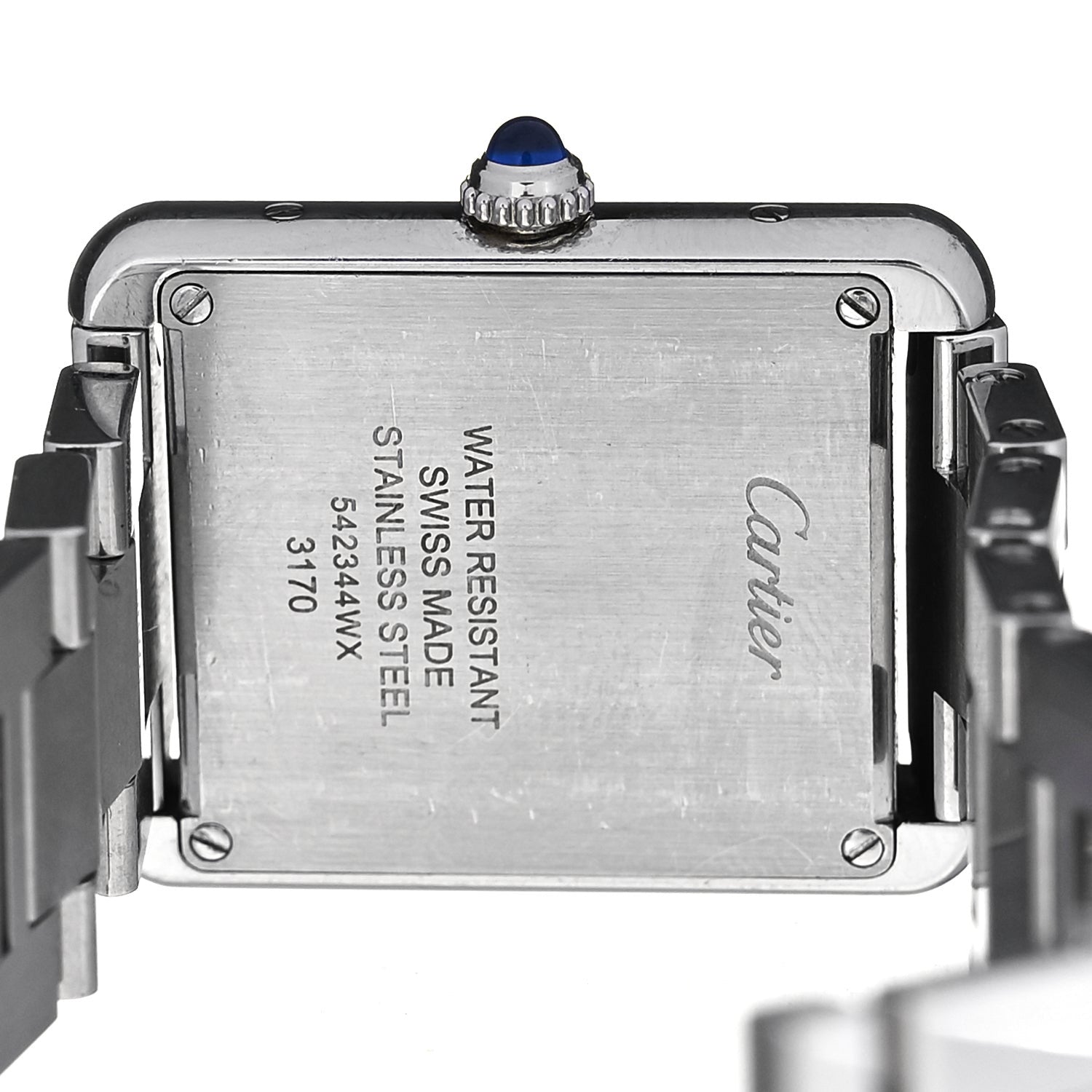 Cartier Stainless Steel 24mm Tank Solo Quartz Watch 4 of 4
