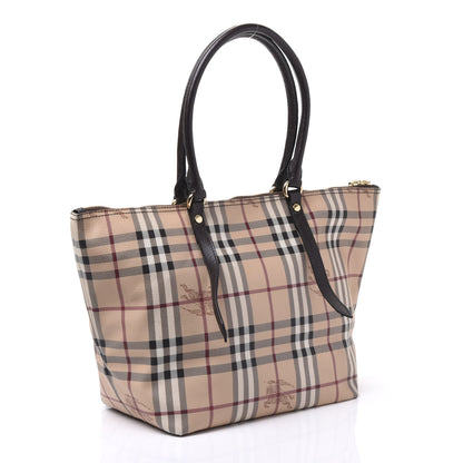 Burberry Haymarket Check Small Salisbury Tote Chocolate 2 of 11