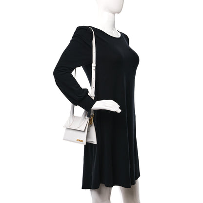 Jacquemus Smooth Calfskin Le Chiquito Moyen White 2 of 12