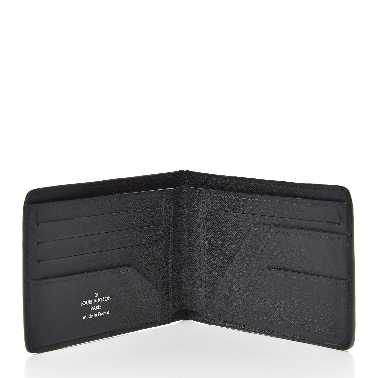 Louis Vuitton Taiga Compact Bi-Fold Wallet Boreal 5 of 10