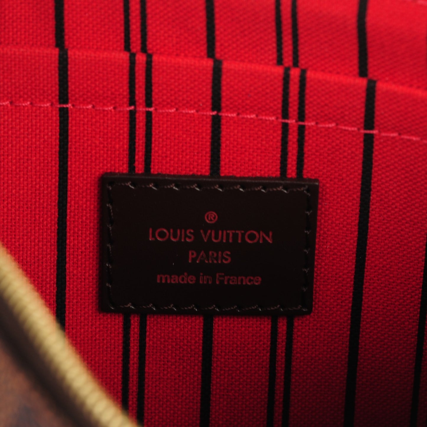 Damier Ebene Neverfull MM GM Pochette