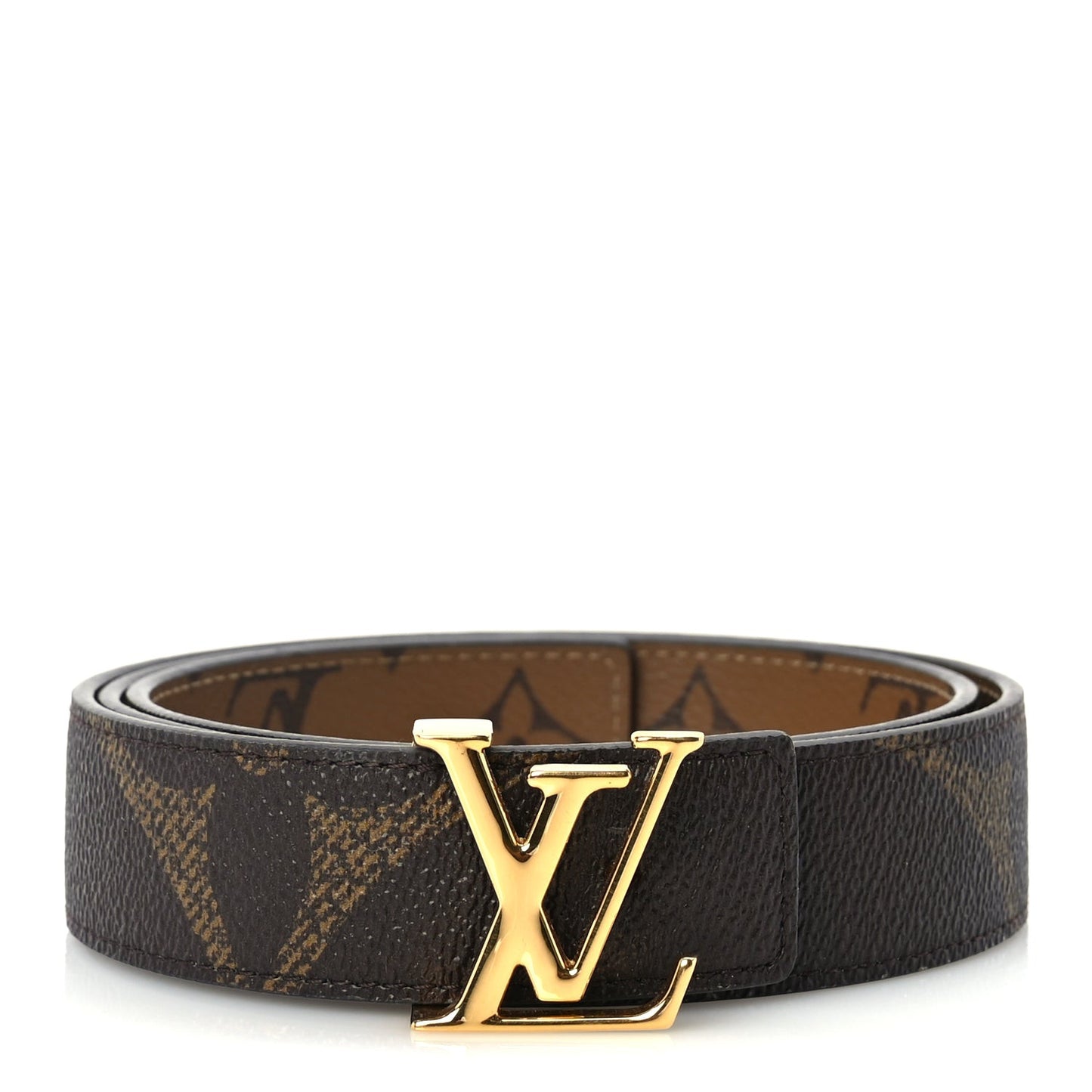 Giant Monogram 30mm LV Iconic Reversible Belt 80 32