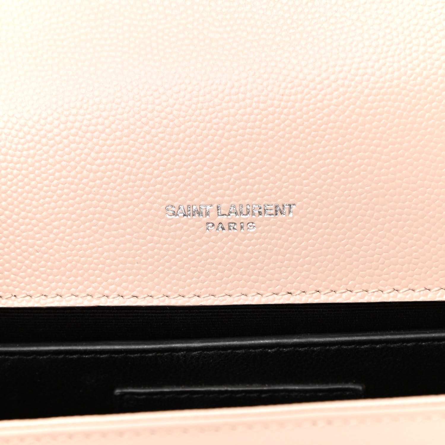 Saint Laurent Grain De Poudre Small Monogram Kate Satchel Marble Pink 5 of 9