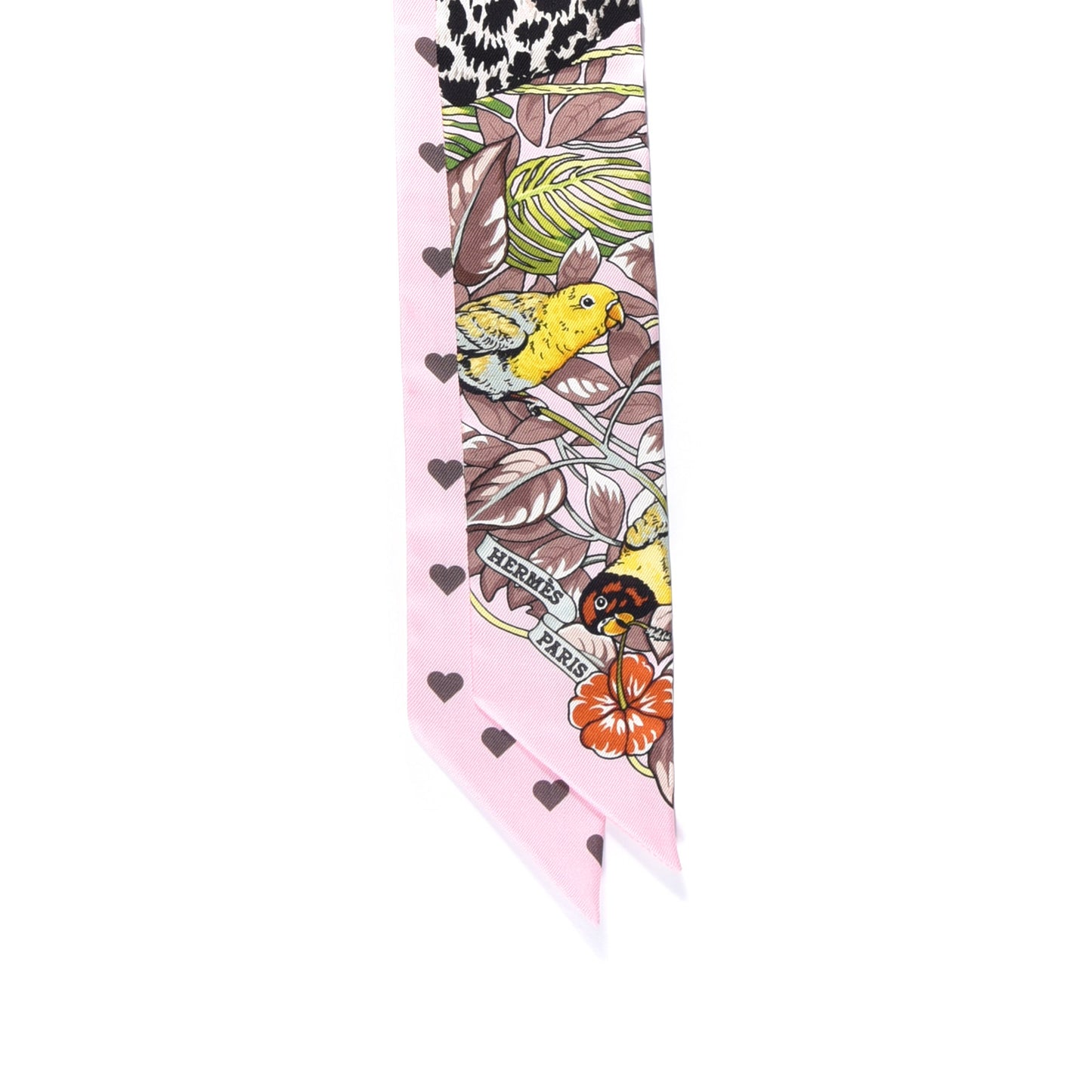 Silk Jungle Love Love Twilly Rose Pale Etoupe