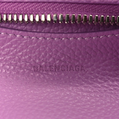 Balenciaga Grained Calfskin Neo Classic Silver Hardware Mini City Lilac 5 of 8