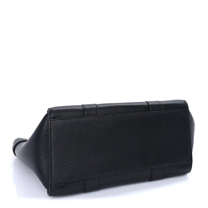 Mulberry Classic Grain Small Bayswater Zip Tote  Black 3 of 7