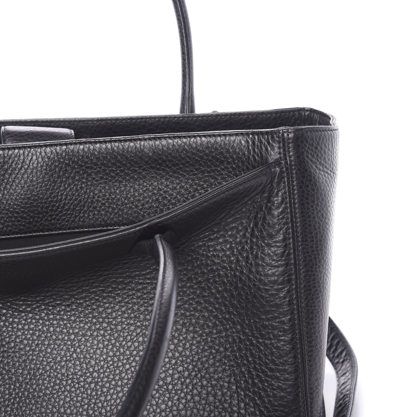 Deerskin Cerf Executive Shopper Tote Black