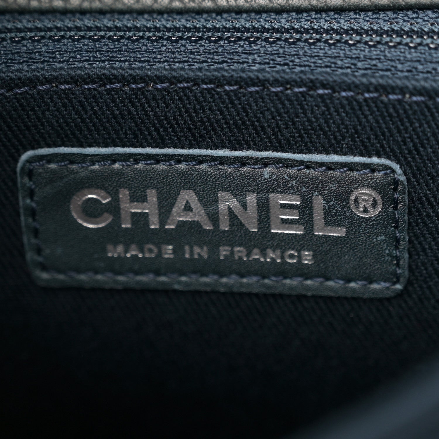 Chanel Caviar Quilted Flap With Chain Blue 7 of 7