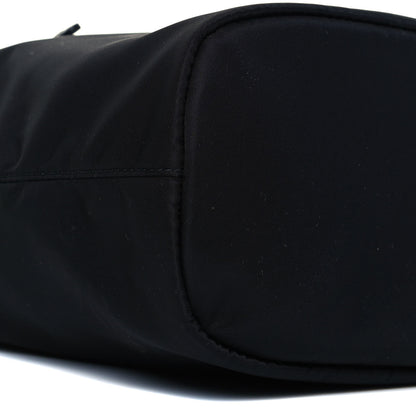 Prada Saffiano Tessuto Nylon Vela Bucket Wristlet Black 8 of 9