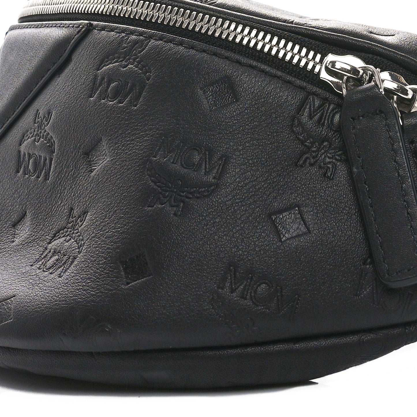 Calfskin Ottomar Monogram Fursten Belt Bag Black