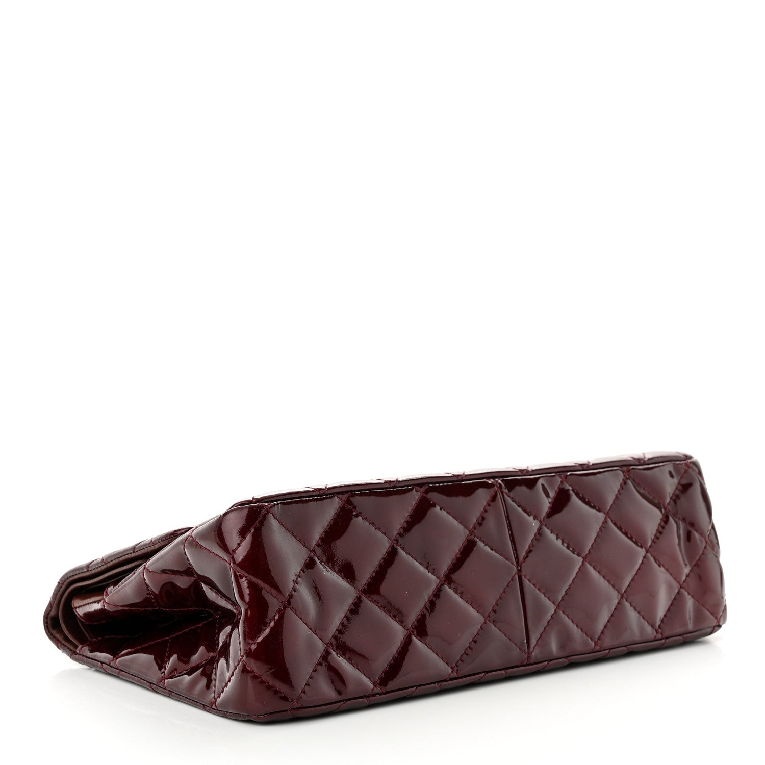 Chanel Patent Quilted 2.55 Reissue 227 Flap Light Burgundy 4 of 13