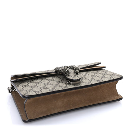 Gucci GG Supreme Monogram Small Dionysus Shoulder Bag Taupe 3 of 7
