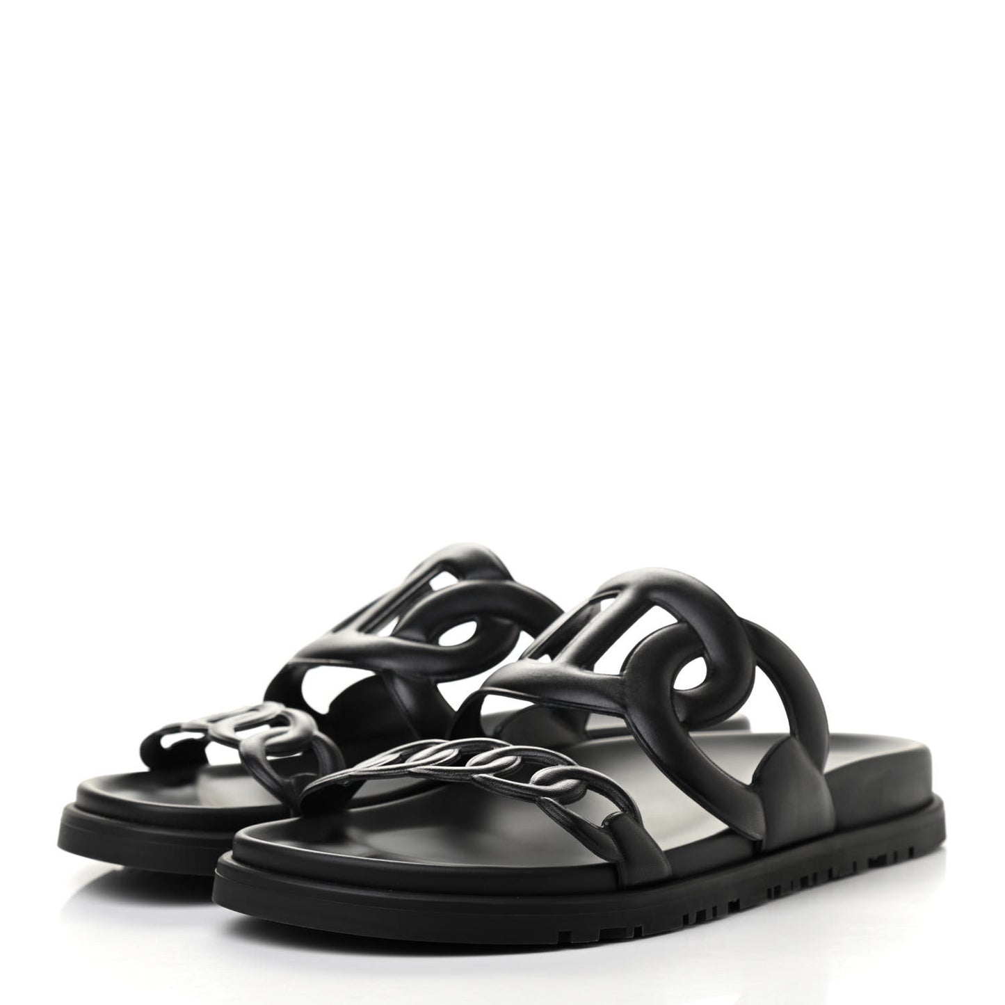 Nappa Extra Sandals 36.5 Black
