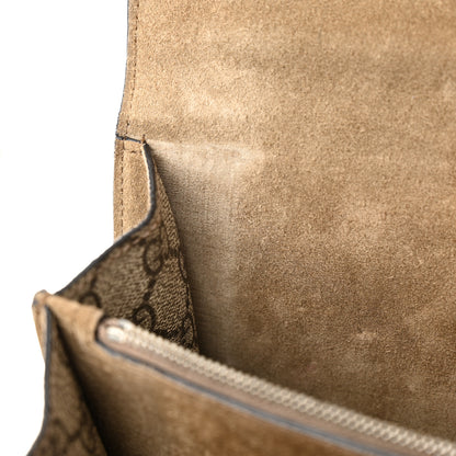Gucci GG Supreme Monogram Medium Dionysus Shoulder Bag Taupe 12 of 13