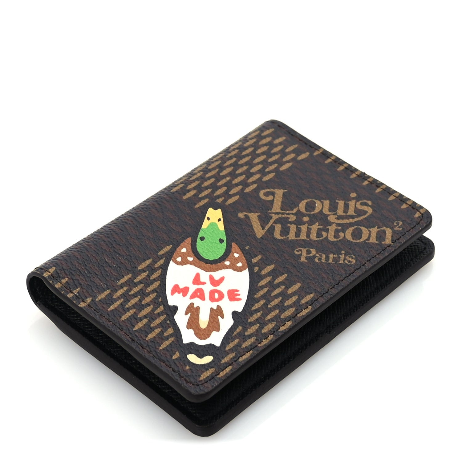 Louis Vuitton X NIGO Giant Damier Ebene Pocket Organizer 4 of 7