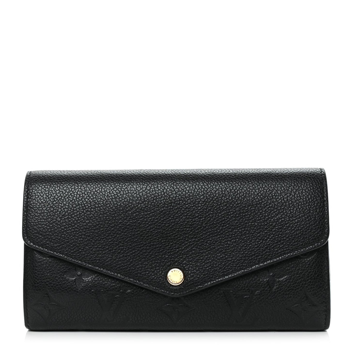 LOUIS VUITTON Empreinte Sarah Wallet NM Black