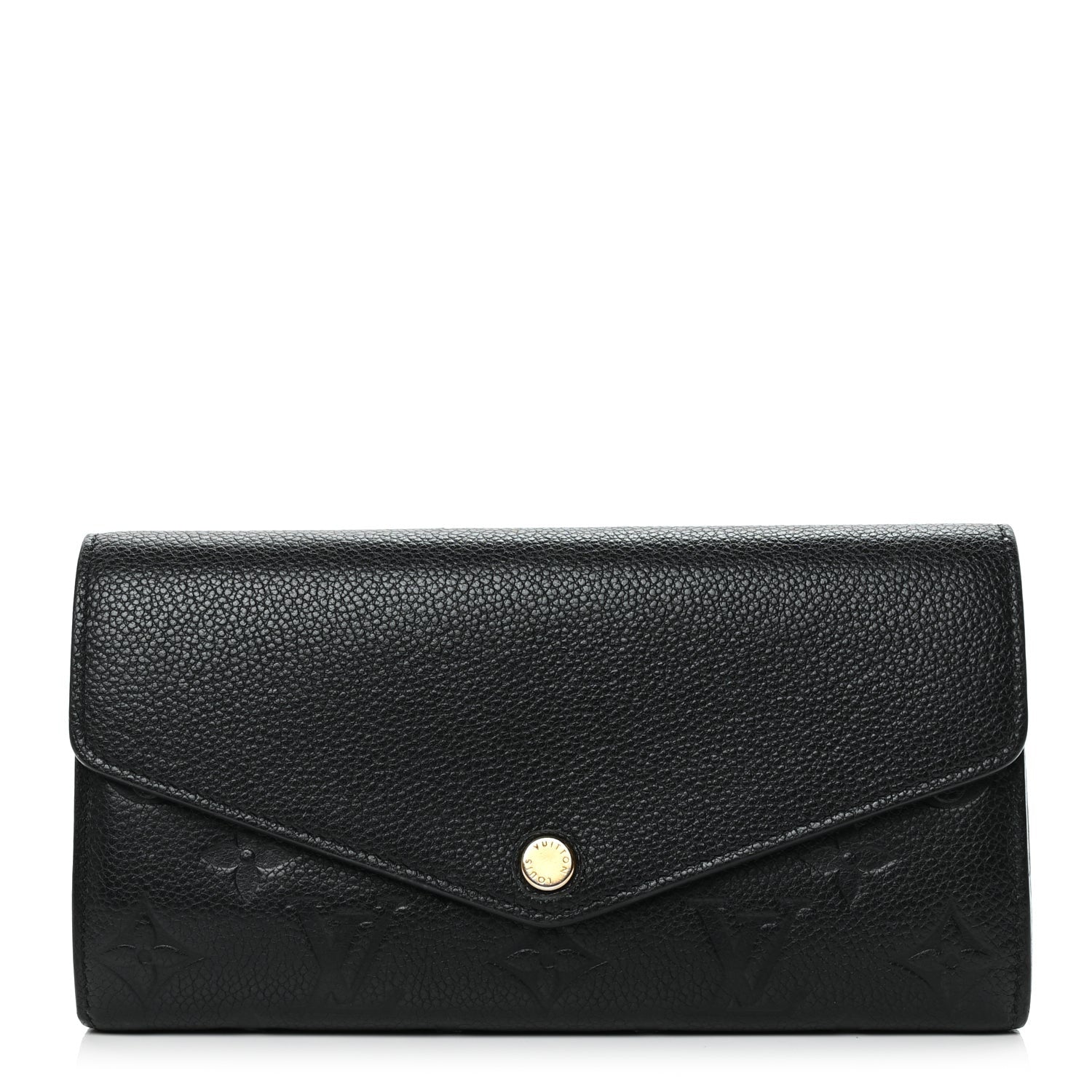 Louis Vuitton LOUIS VUITTON Empreinte Sarah Wallet NM Black 1 of 7