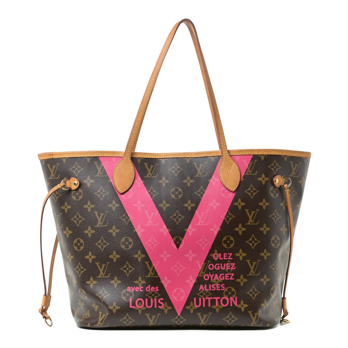 Monogram V Neverfull MM Grenade